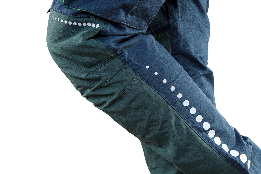 PREMIUM work dungarees, 62% cotton, 35% polyester, 3% elastane, size XXXL