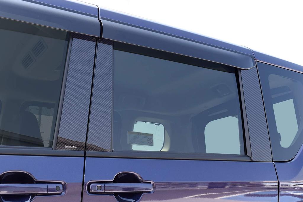 SecondStage Nissan ROOX Pillar Garnish For Vehicles Equipped with Genuine Visor SHN0186DCB /