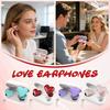 Love Heart Bluetooth Headphones Cute In-ear Wireless Headphones With High Sound Quality