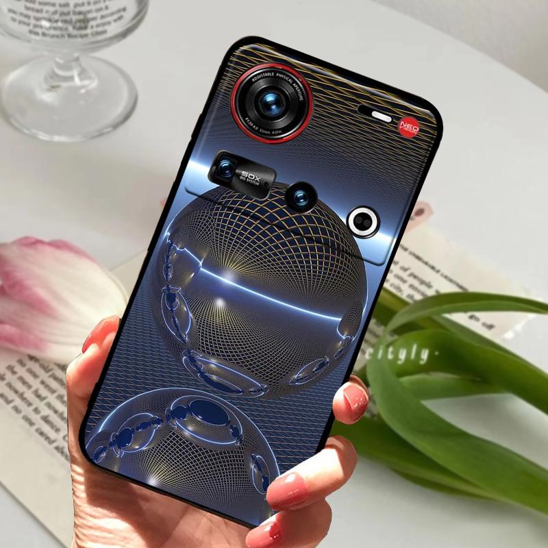 For ZTE Nubia Z70 Ultra 5G Case NX733J Shockproof Soft TPU Silicone Phone Cover For ZTE Nubia Z60S Pro 5G Z50S Pro Bumper Fundas