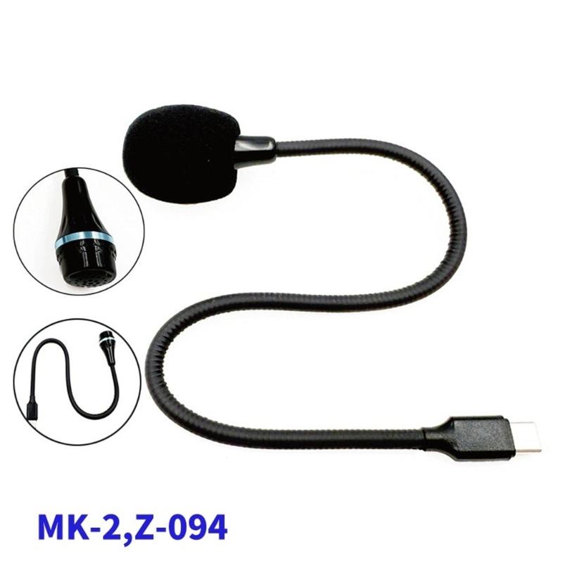 USB/Typ C Flexibles Mikrofon Rauschunterdrückung Schallauslöschung Vollständige Drehung Ersatz Für Streaming Besprechungsraum