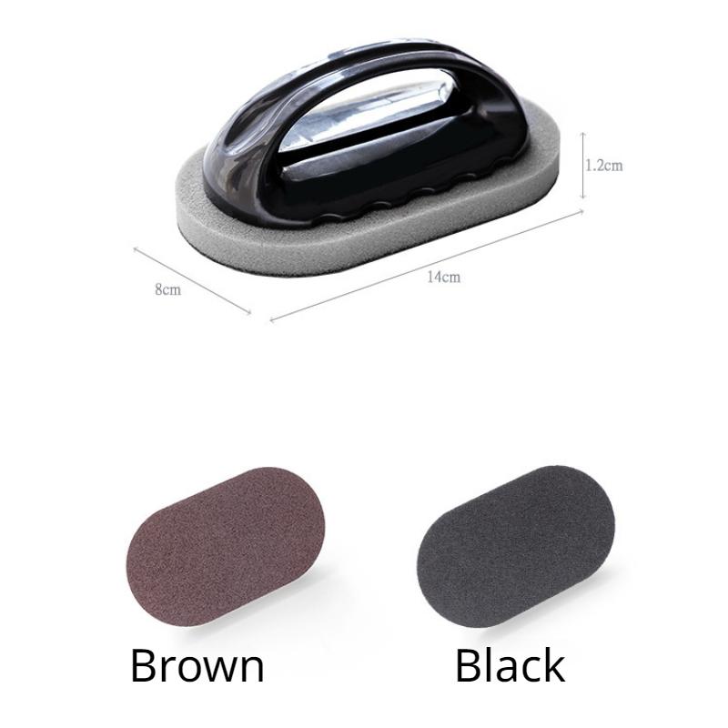 Emery Sponge Scrubbing Pot Pan with Handle Desmearing
