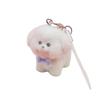 Velvety Resin Animal Keychain Lightweight Phone Charm Stylish Bag Ornament Gift Animal Keychain Decoration