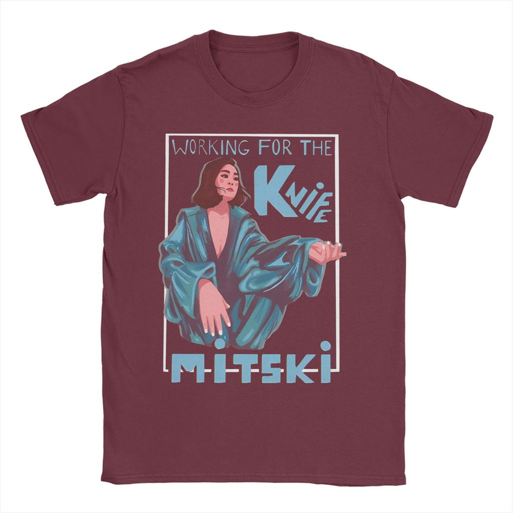 Mitski T Shirt Summer Loner Singer Fashion T Shirts Men Cotton Crewneck 4XL 5XL 6XL Tees Short Sleeves Awesome Tshirt