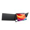 Portable Laptop Screen Extender 1920x1200 15.3 Inch Triple Screen Display Adjustable Rotatable