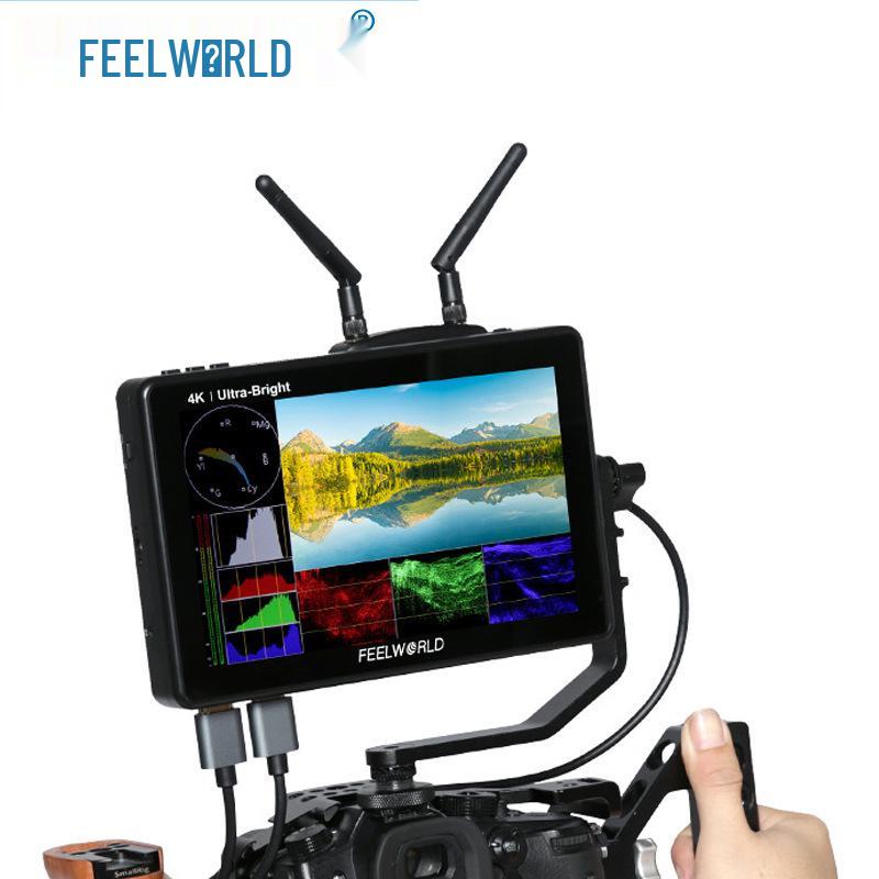 FEELWORLD LUT7 PRO 4K HDR Monitor Kit - 2200nits Touchscreen, External Power Supply