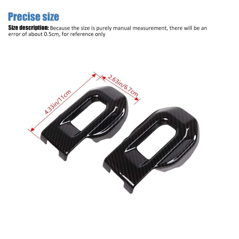  Fit For Jeep Wrangler JL For JT Gladiator 2018 Up ABS Front Engine Hood Ornament Decoration Cover Protective Sticker Car Exterior Accessories