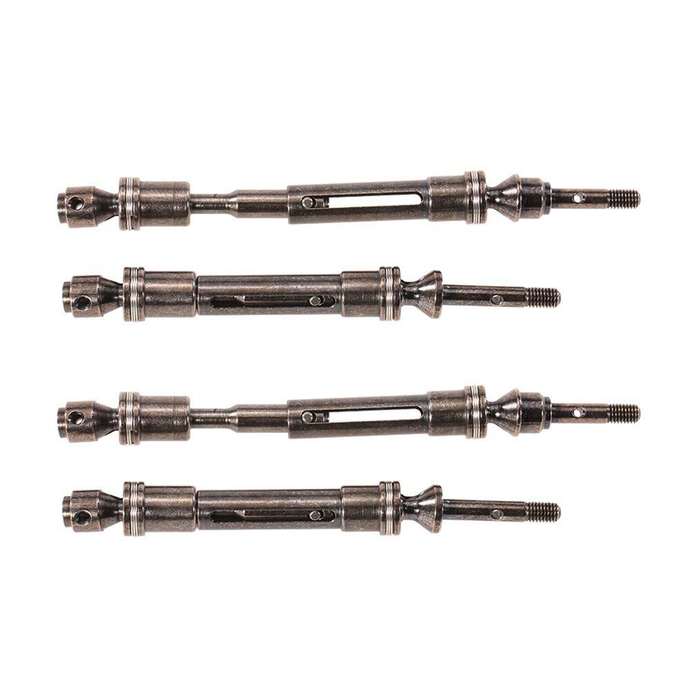 Drive Shafts 2Pcs Universal Rear Drive Shaft Drive Axle Transmission Shaft Sla 018 for 1/10 Slash 4X4 Hq727 Short Truck Model Car