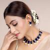 Traditional Crystal Necklace & Jewellery Set Gift for Women