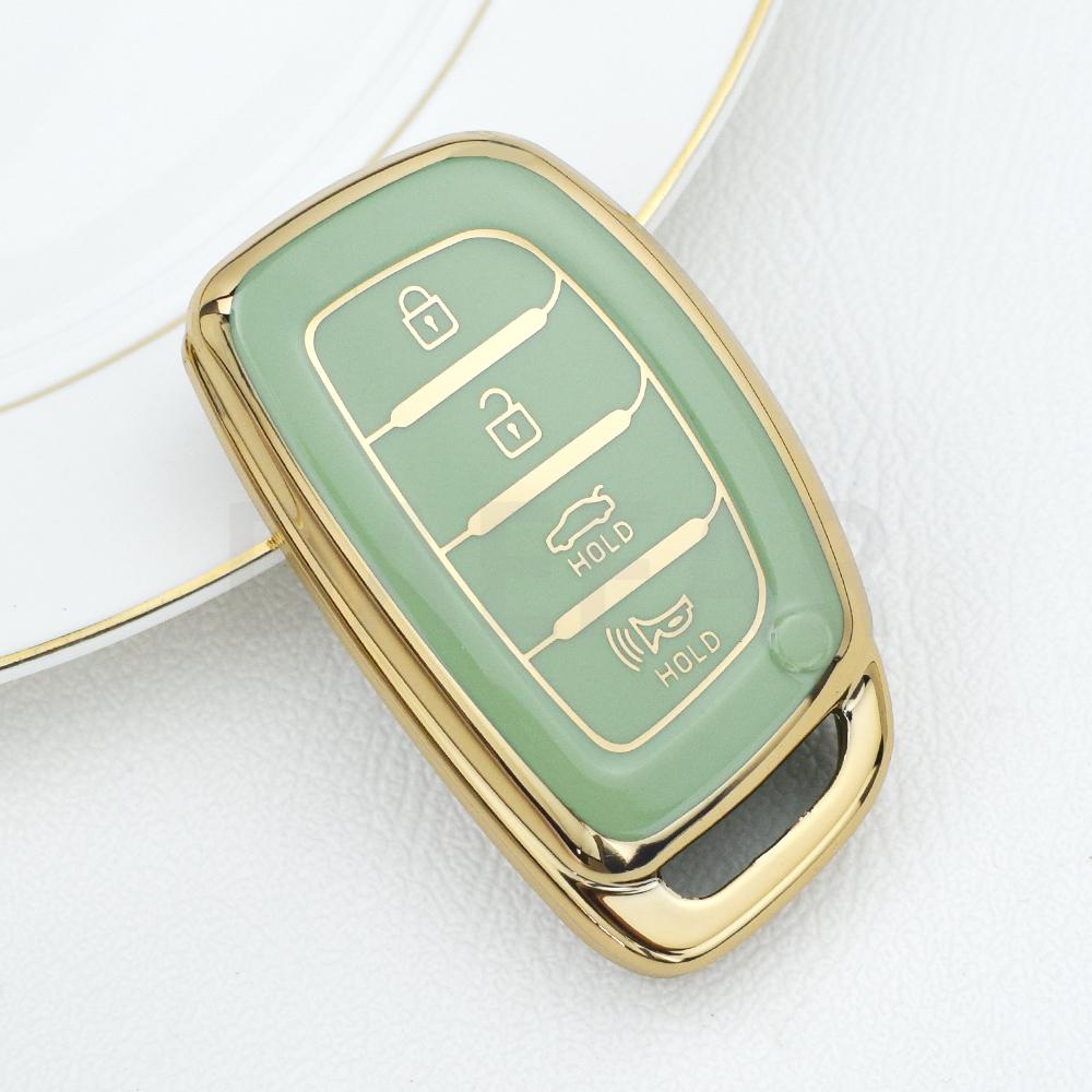 TPU Car Remote Key Case Cover for Hyundai Tucson Ix35 Ix45 I10 I30 I40 Santa Fe Rena Sonata Elantra Creta Shell Fob Accessories