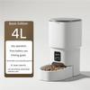 4L Smart Pet Feeder Automatic WiFi Enabled Intelligent Food Dispenser for Cats And Dogs with Button Control