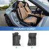 For Mazda MX-5 Miata MX5 Mazda Roadster 2016-2024 Car Foot Mat TPE 3D Trunk Mat Protective Pad All Weather Trunk Cargo Liner Pad
