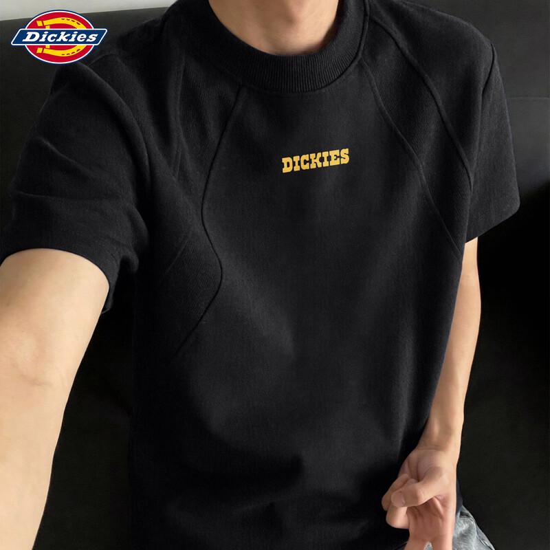 Dickies Men s Heavyweight Deconstructed Patchwork Short Sleeve T-Shirt L
