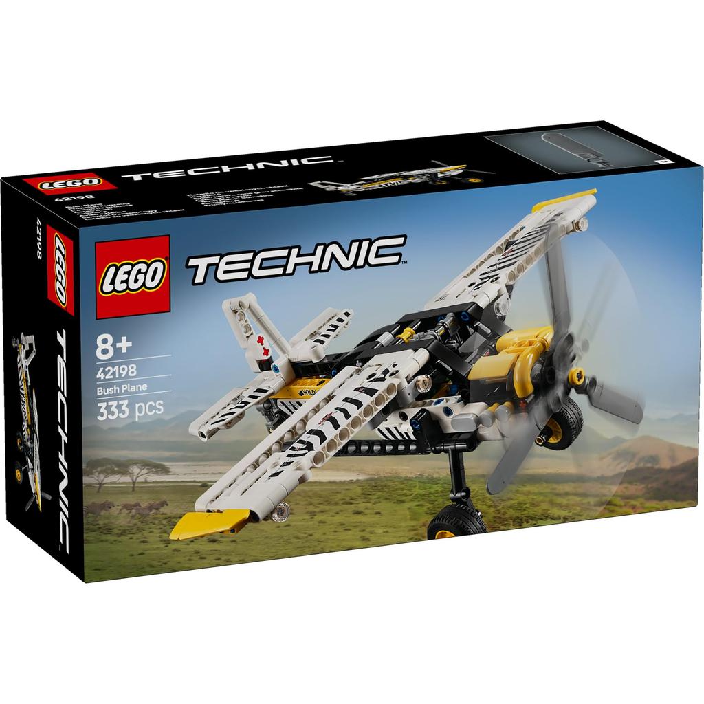 LEGO Technic Mały samolot śmigłowy Klocki8910Pojazd Samolot Sterowiec 42198