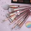 10-teiliges Kosmetik-Make-up-Pinsel-Set, Roségold, Puder-Foundation-Mischpinsel, Beauty-Tools