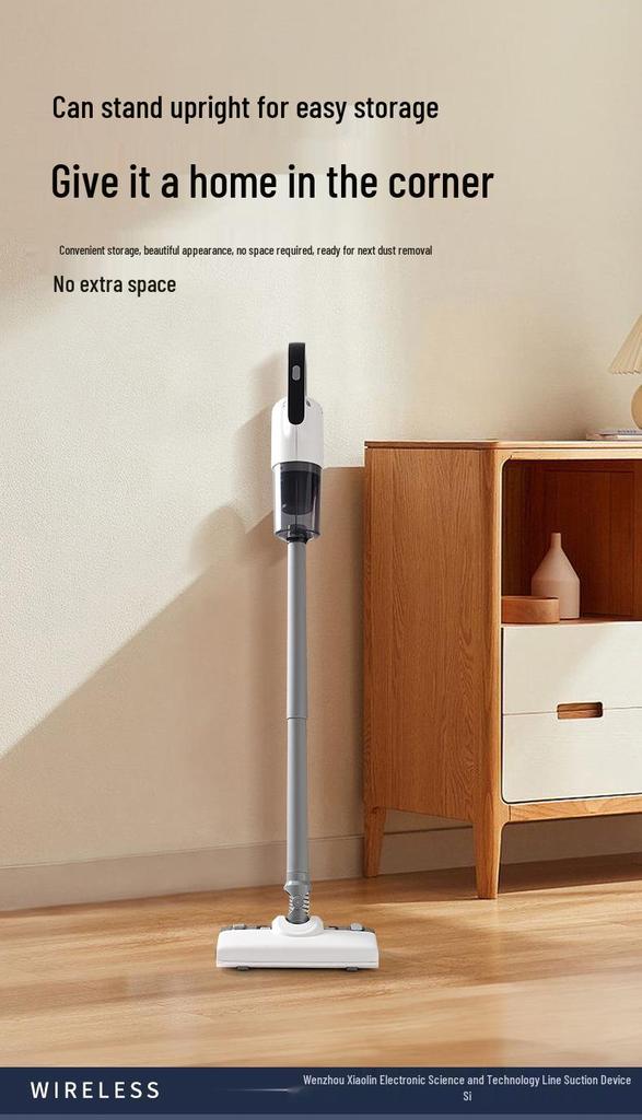 Multi-functional Wireless Vacuum Cleaner & Mop for Baseboards