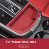 Car Cup Holder Center Storage Box For Porsche Macan 2014-2025 2025 2025 Soft Waterproof Central Protector Console Organizer