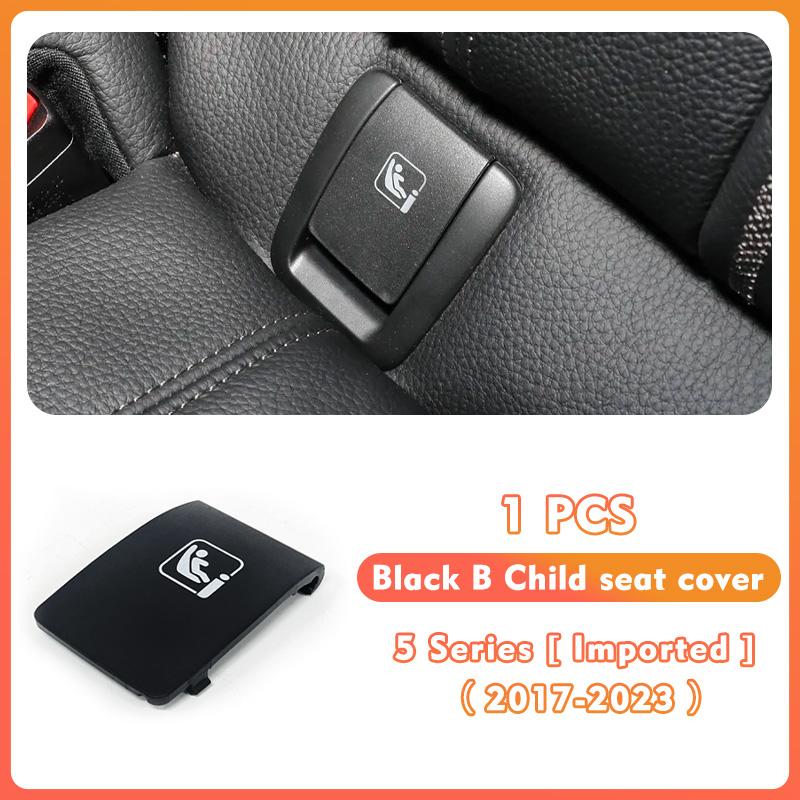 For BMW 5 Series G30 2017-23Rear Child Seat Safety ISOFIX Cover Restraint Car Hook Buckle Seat cover plate replace 52207458925