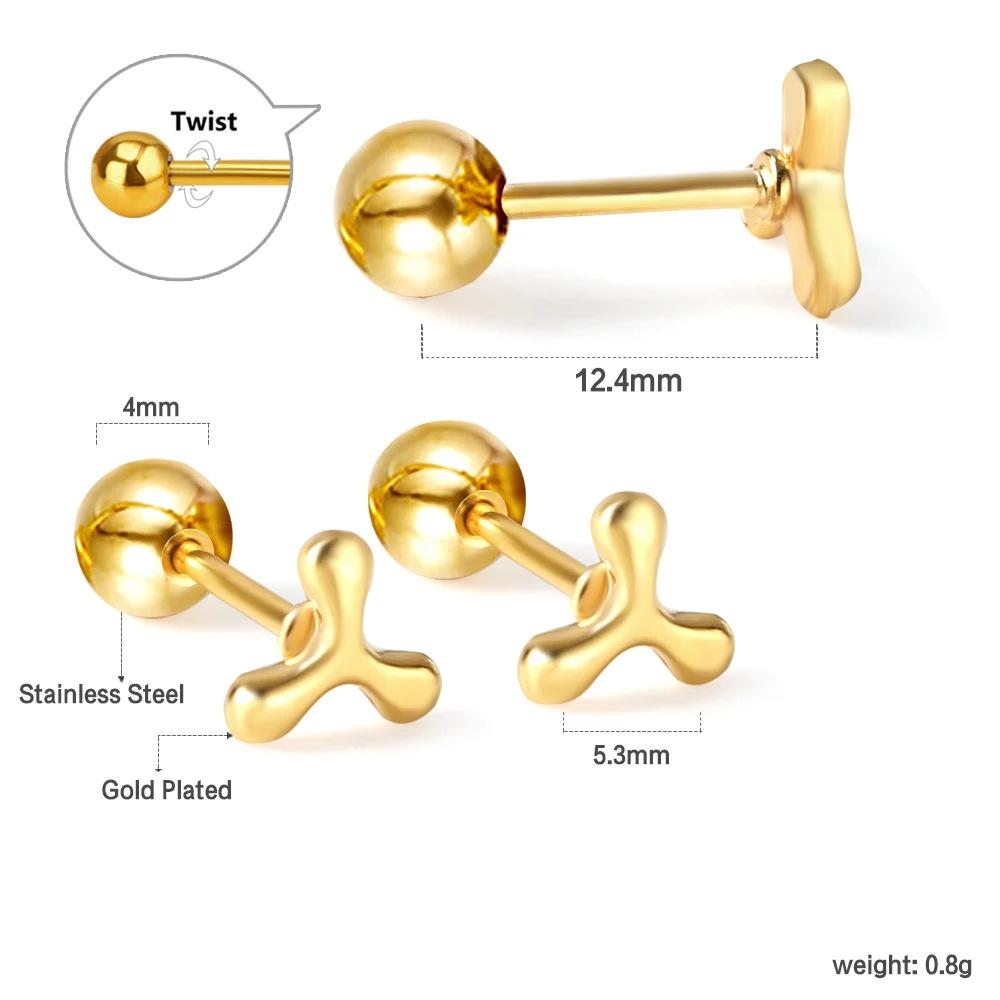 2026 European and American Love Stud Earrings, Fashionable Niche High-end Simple and Versatile Earrings