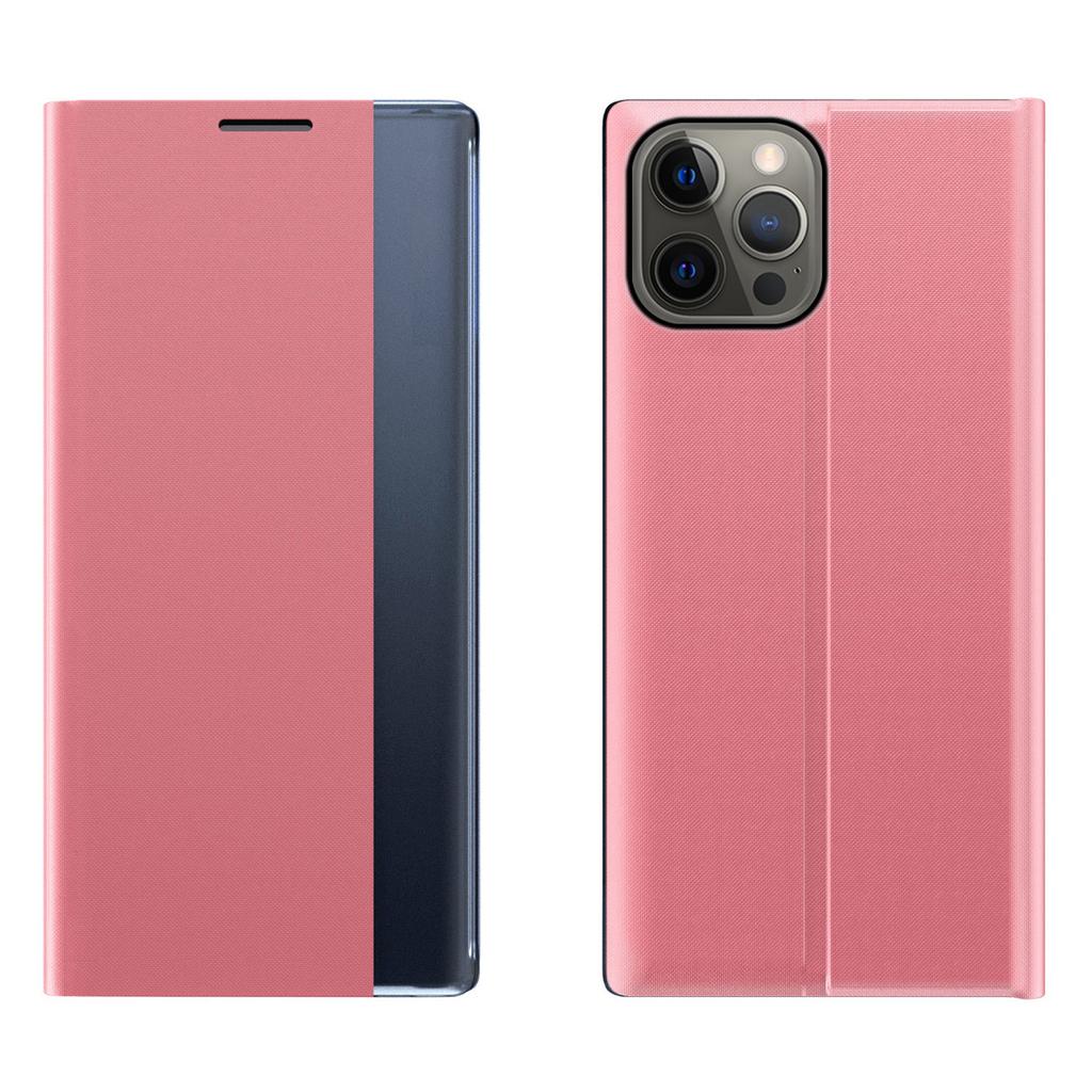 Smart Cover Flip Case for iPhone 13 Pro Max - Pink Sleeve Protection