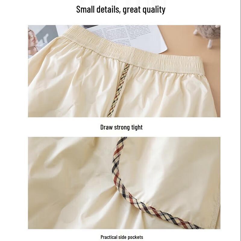 LANGSHA Women's High-Waist Wide-Leg Down Pants