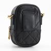 Versace Medusa Shoulder Bag 2WAY Belt Pouch Black Leather Unisex Used