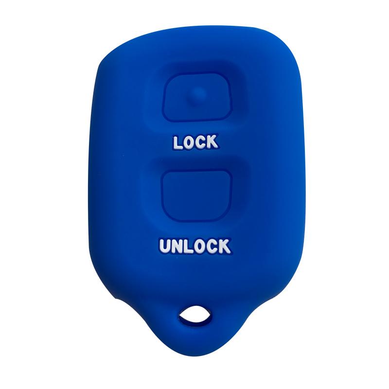 Key Cover for For Daihatsu Terios 2 Silicone Car Key Cover Protected FOB Shell Case for Avanza Rush Entry Remote Accessories