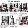 Unealtă manuală dezizolatoare de sârmă acționată de bormașină pentru cupru, diametru 0,06-1 inci - Design cu manivelă manuală cu fălci și șuruburi reglabile pentru reciclarea ușoară a fierului vechi