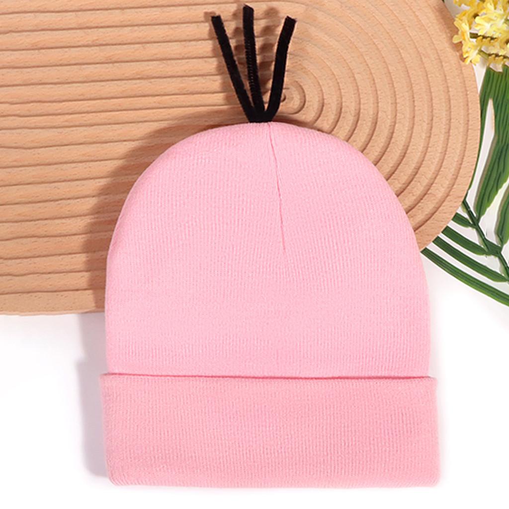Minions Knitted Hat With Warmth For Halloween Cosplay And Casual Winter Wear