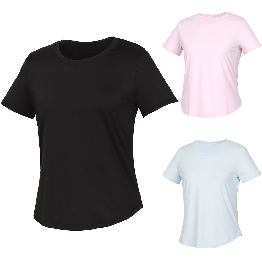 KIM YOUNG JOO GOLF Summer Lycra Women'S Round Short Sleeve T-Shirt Knmlts15