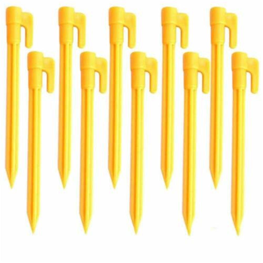 10 Pcs Durable Camping Outdoor Tent Mat Nails Fixing Tents Stakes Stake Nails Pegs Pins