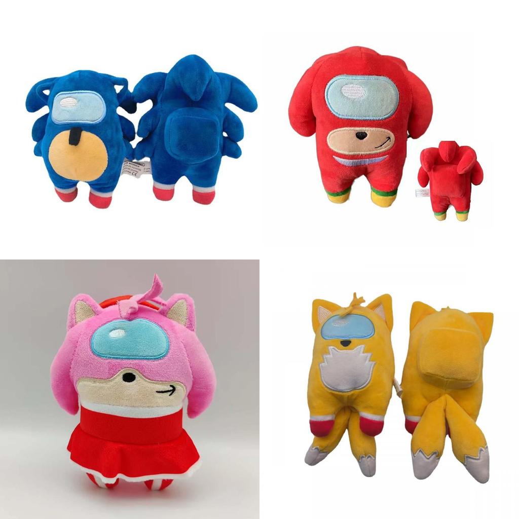 Sonic The Hedgehog Plush Toy With Soft Crystal Material For Collectors And Kids