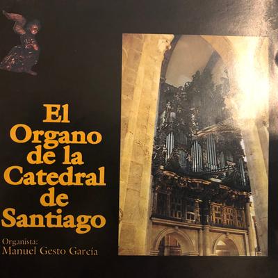 CD MANUEL GESTO GARCÍA - Organy Katedry w Santiago 9010CD Punteiro, Clave 1995 Hiszpania Klasyczna Używane