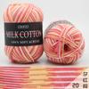 Soft Baby Cotton Wool Yarn Mixed Color 50g Knitting Yarn Knitting Tools Cotton Yarn Crochet Milk