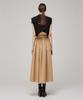 Meuameu Signature Sleeveless Quilting Trench Coat Dress