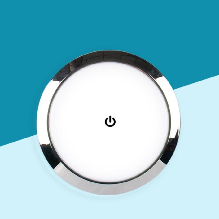10W Car Interior Led Light Round Lamp with Switch for Campers Boats Indoor Light
