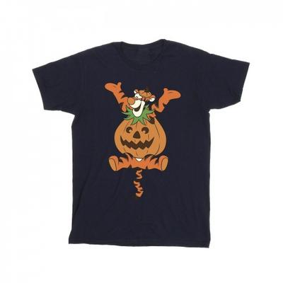 Mens Tigger Pumpkin Cotton T-Shirt