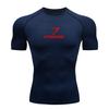 GYMSHARK Shark Short Sleeve Fitness T-shirt - Breathable, High Elasticity, Quick Dry.