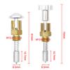 Alconstar For Super E/G Carb Motorcycle Carburetor Choke Plunger Starter Valve Fast Idle Plunger S&S Cycle Replacement Component