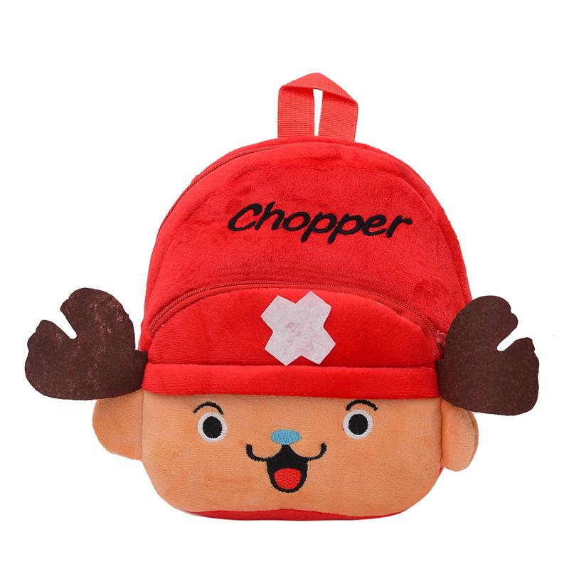 Cute Cartoon Plush Backpack for Toddlers - Double Shoulder, Kindergarten, Early Education, Doll Design