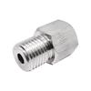 Stainless Steel 304 Threaded Reducer: Female M10x1.5 To Male M14x1.5 (0665)