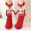 Magnetic Holding Hands Socks Novelty Funny Christmas Holding Hands Socks Xmas Stocking Stuffer Gag