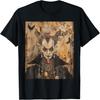 Scary Japanese Dracula Vampire Dynasty Adult Halloween Art T-Shirt