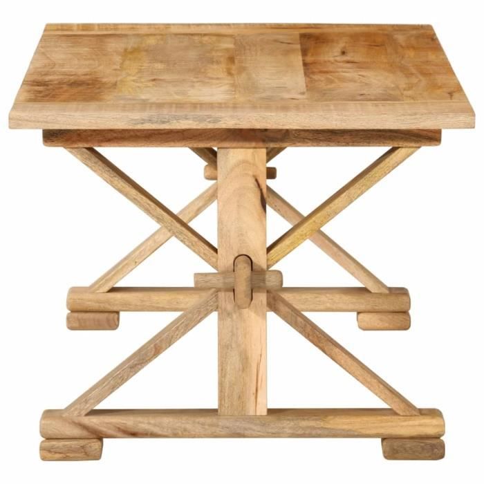 VidaXL Table basse 110x52x40 cm bois de manguier massif 354990