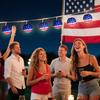 Independence Day Decoration Party Lighting  Table Decoration Crafts Home Decor