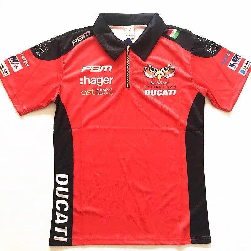 Mens Polo-Style Cycling Jersey Soft Breathable Quick-Dry Outdoor Sport Shirt Ride