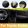 For Toyota Avalon 2019 2020 2025 2025 XX50 Car Dashboard Avoid Light Pad Instrument Platform Desk Cover Mat Carpets Accessories