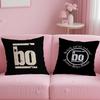 B-Bohse O-Onkelz Cushion Cover Comfortable Reversible Pillow Cover Ideal for Car Sofa Bedroom & Beyond