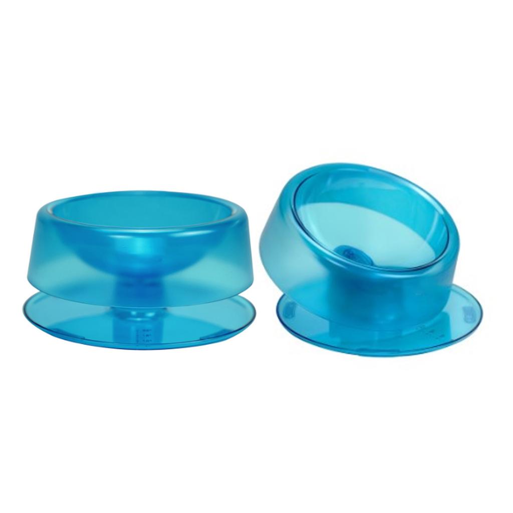 Futternapf für Haustiere 420 ml Fassungsvermögen Lebensmittelqualität Verstellbare Winkel Schutz der Halswirbelsäule Englische Deko Hundenapf