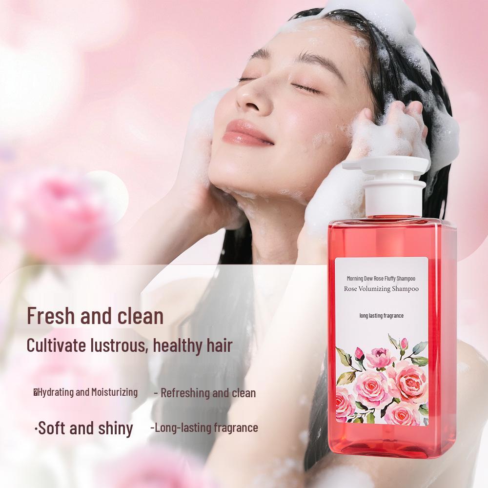 Silicone-Free Oil Control Anti-Dandruff Rose Fragrance Moisturizing Shampoo